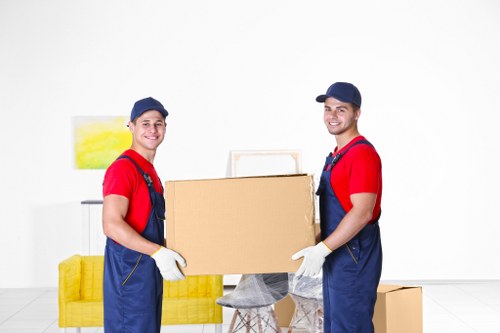 Local removal team handling a flat move in Earls Court
