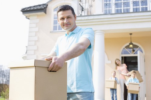 Packing supplies and checklist for an Earls Court house move