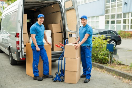 Loading and unloading commercial items near Earls Court with careful access planning