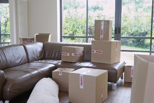 Furniture removal from a flat in Earls Court