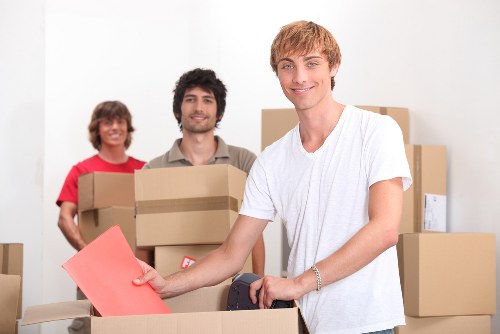 Local removal van for Earls Court flats and apartments
